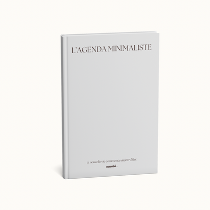 l'agenda minimaliste [disponible le 14 août]