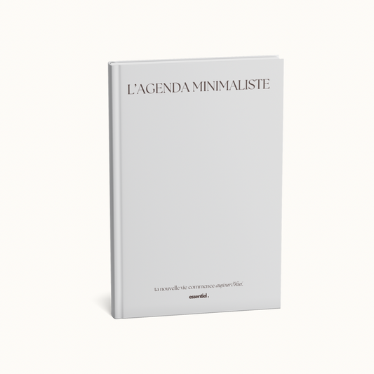 l'agenda minimaliste [PRECOMMANDE]