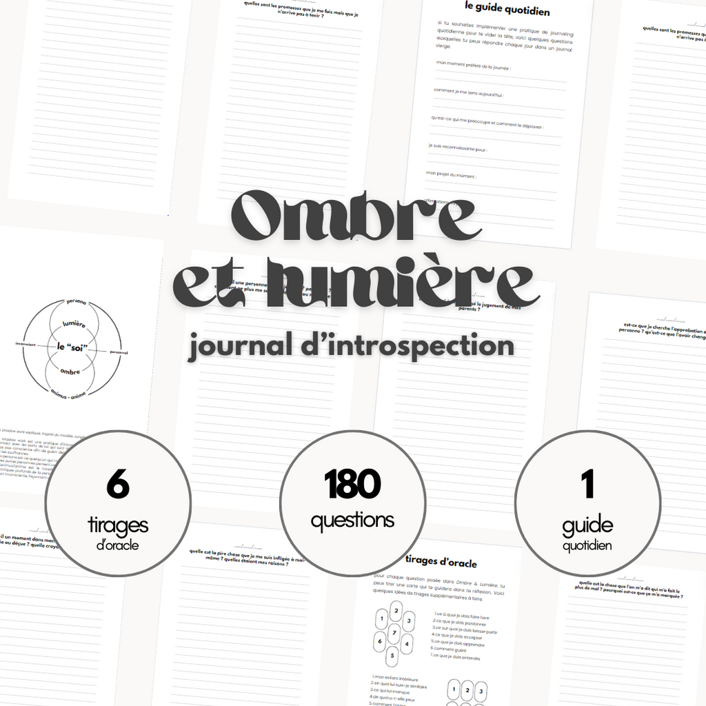 ombre & lumière - journal d'introspection