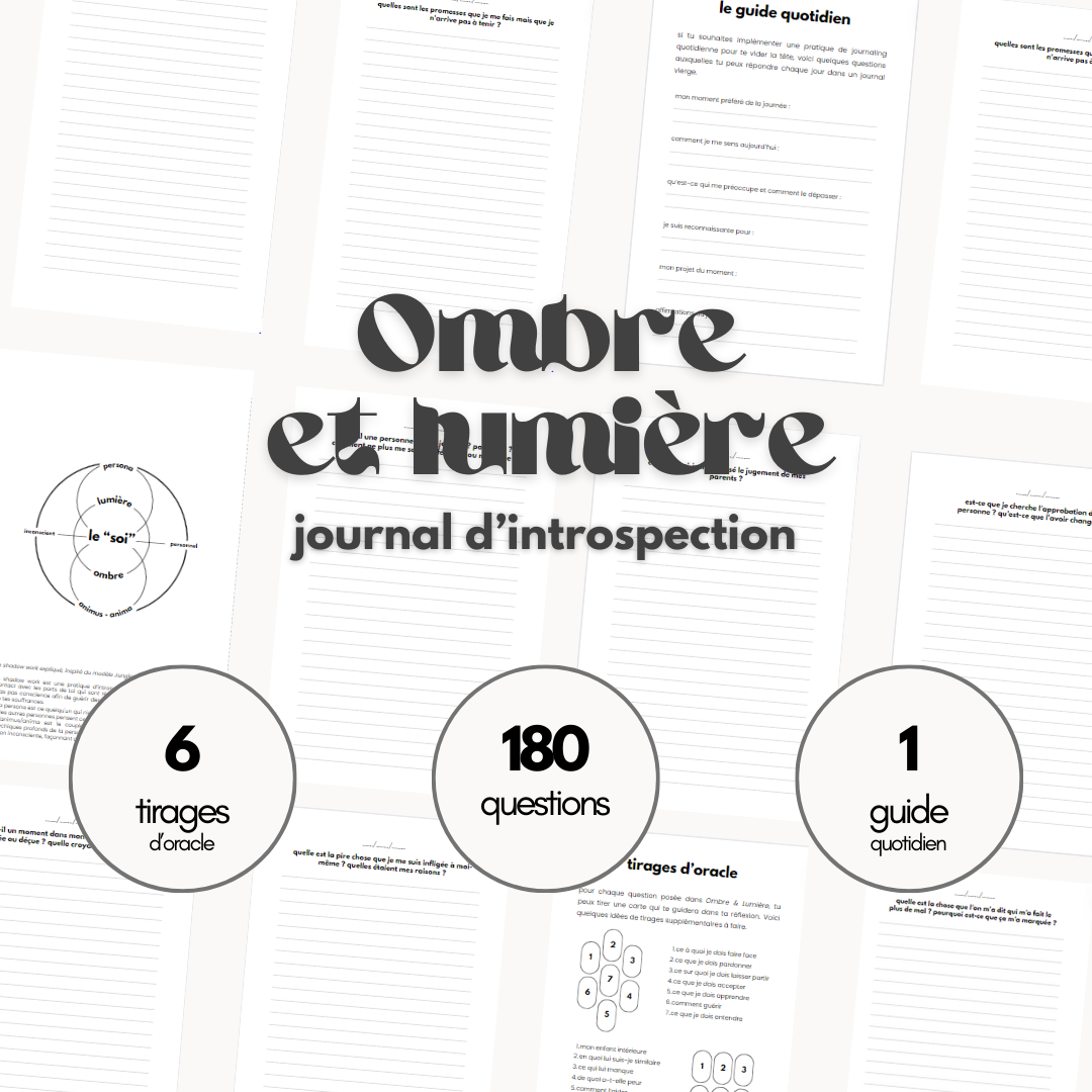 ombre & lumière - journal d'introspection