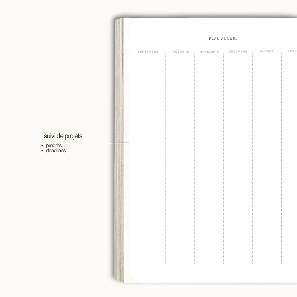 l'agenda minimaliste [RESTOCK 13 AOÛT]