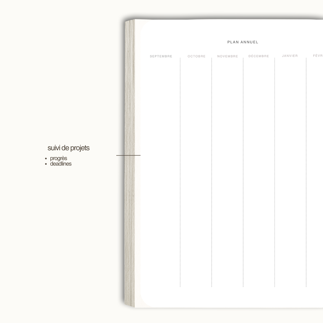 l'agenda minimaliste [RESTOCK 13 AOÛT]