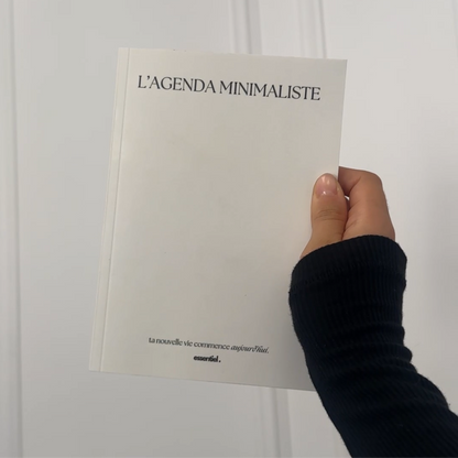 l'agenda minimaliste [disponible le 14 août]
